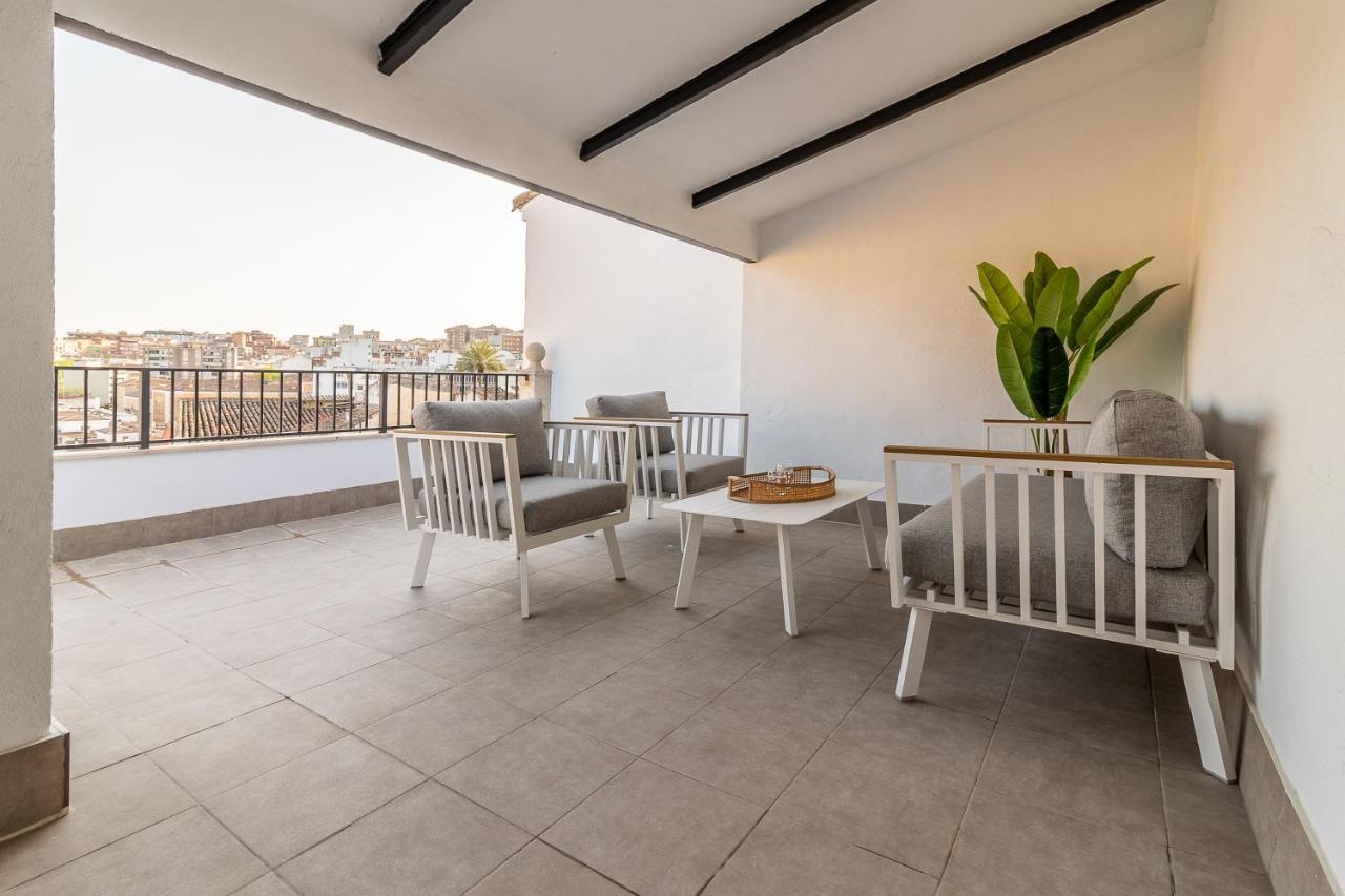 Apartamentos El Patio Plaza Santa Clara Caceres Luaran gambar