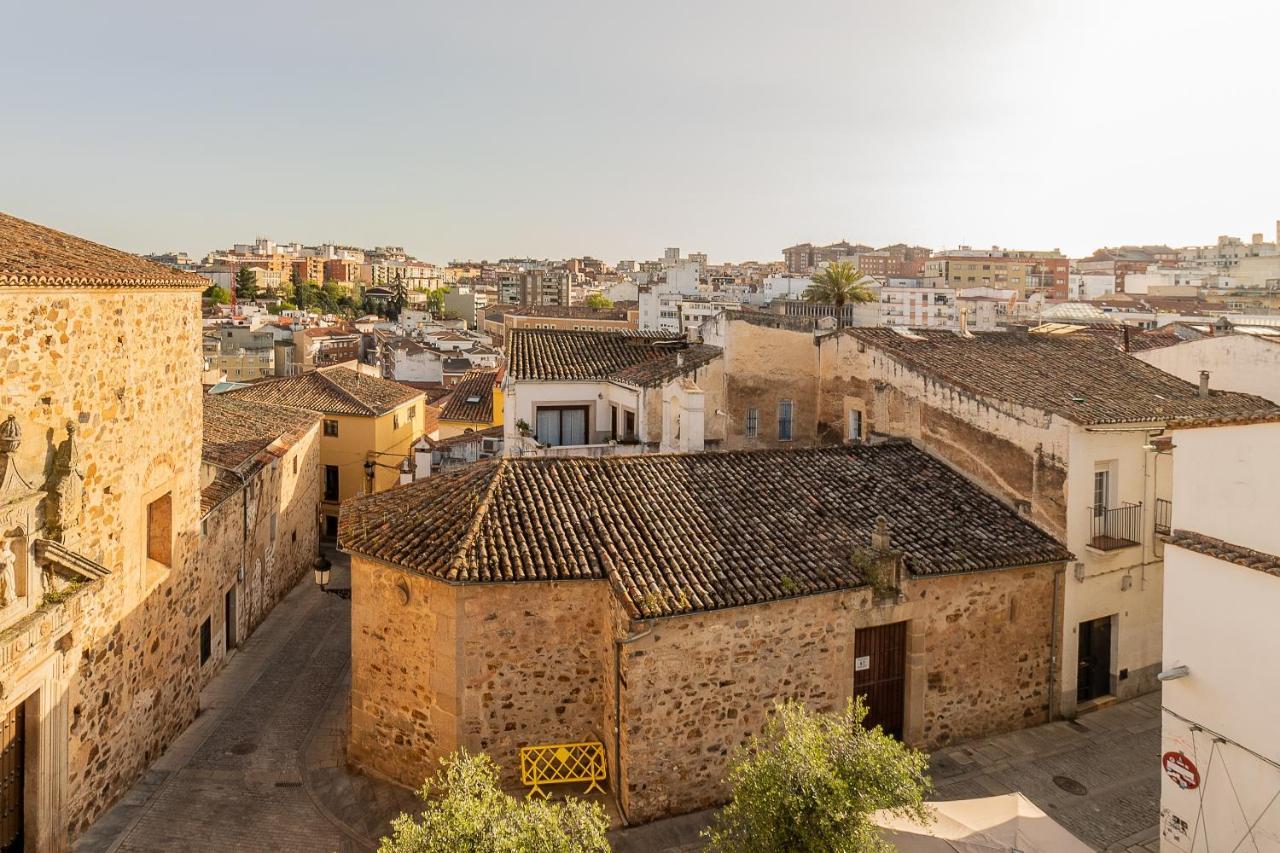 Apartamentos El Patio Plaza Santa Clara Caceres Luaran gambar