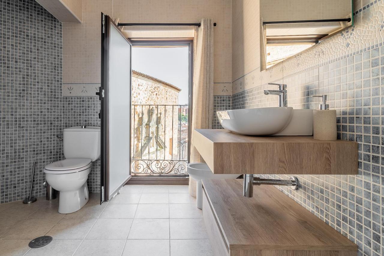Apartamentos El Patio Plaza Santa Clara Caceres Luaran gambar